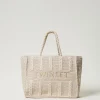 Gestrickter Shopper „Bohémienne“ Mit Logo