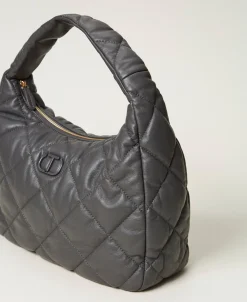 Große Hobo-Stepptasche Mit Wattierung