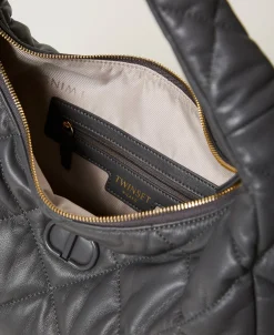 Große Hobo-Stepptasche Mit Wattierung