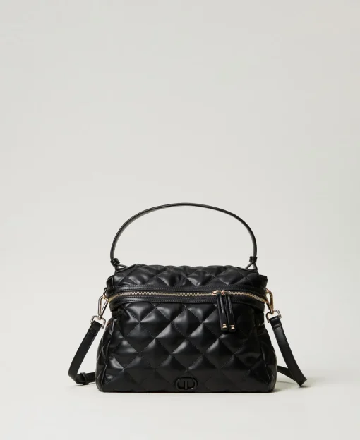 Große Top-Handle-Bag „Cécile“ Mit Steppmotiv