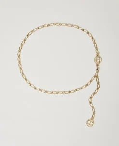 Gürtel Aus Kettengliedern Mit Oval T