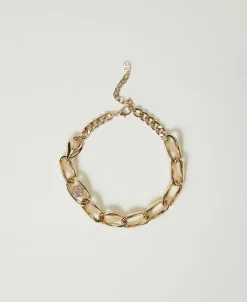 Halsnahe Kette Aus Kettengliedern