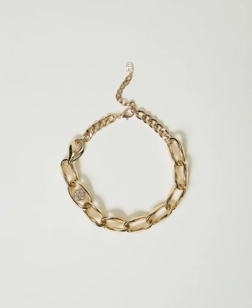 Halsnahe Kette Aus Kettengliedern