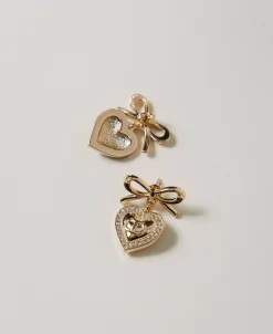 Herzohrringe Mit Strass Und Oval T