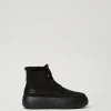 Hightop-Sneaker Mit Pelzimitat