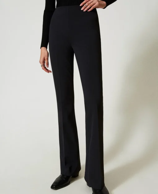 High-Waist-Hose Mit Flare-Fit