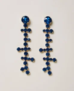 Hängeohrringe Mit Strass