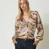 2-in-1-Cardigan Aus Wolle Und Alpaka