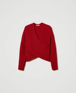 2-in-1-Pullover Aus Mohairmischung