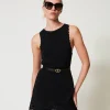 2-in-1-Stricktop Mit Lochmuster