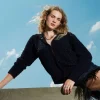 Jacke Aus Jacquardstrick Mit Karomuster