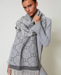 Jacquardstola Mit Oval Ts