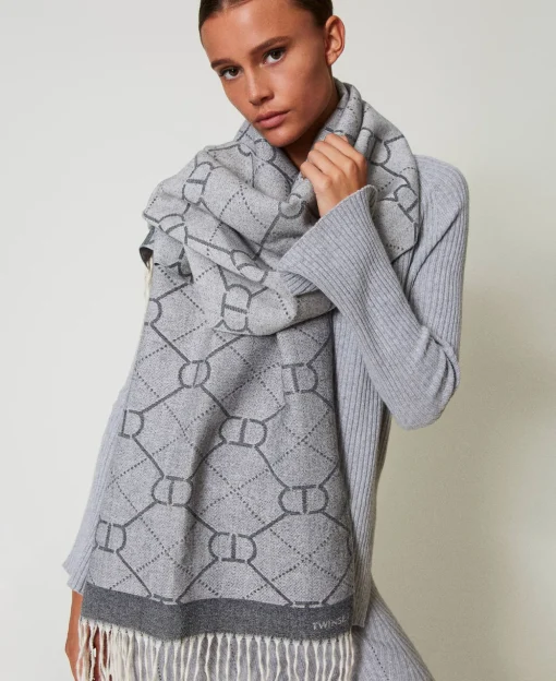 Jacquardstola Mit Oval Ts