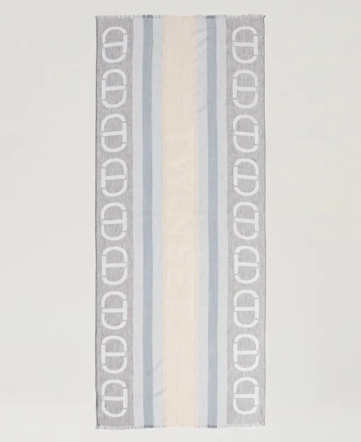 Jacquardstola Mit Oval Ts
