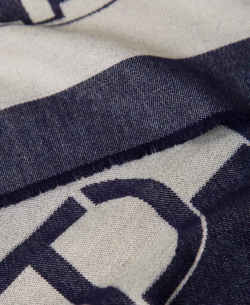 Jacquardtuch Mit Logos