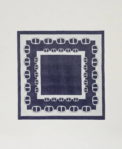 Jacquardtuch Mit Logos