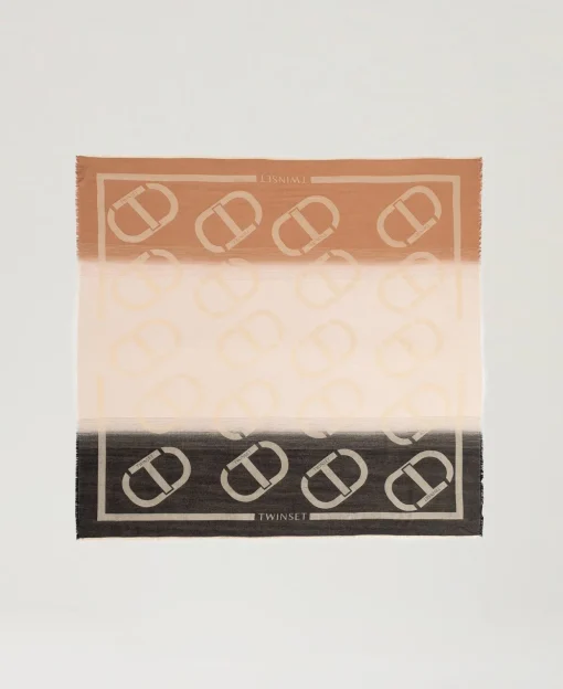 Jacquardtuch Mit Oval Ts