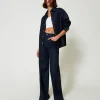 Jeanshemd Mit Strass