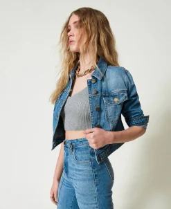 Jeansjacke Mit Taschen