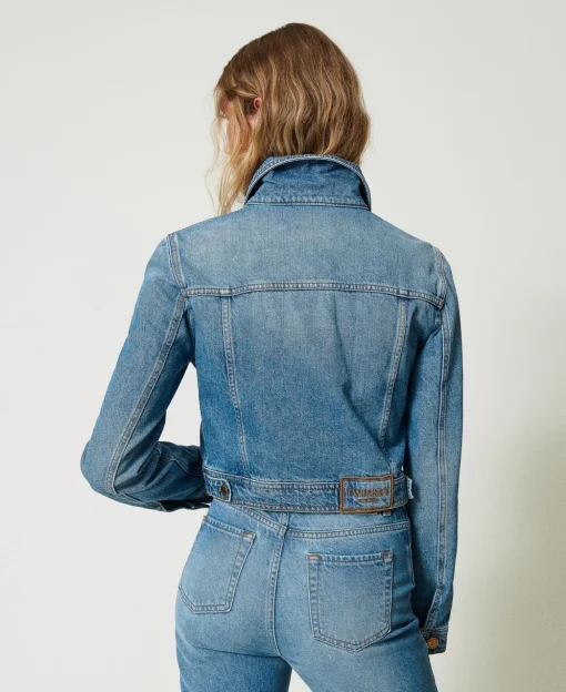 Jeansjacke Mit Taschen