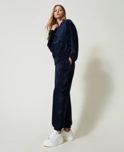 Joggers Aus Samt