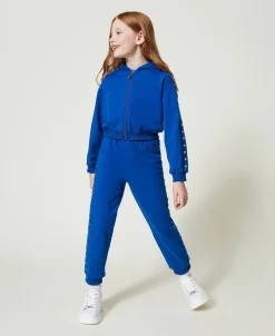 Kapuzensweatjacke Und Joggers