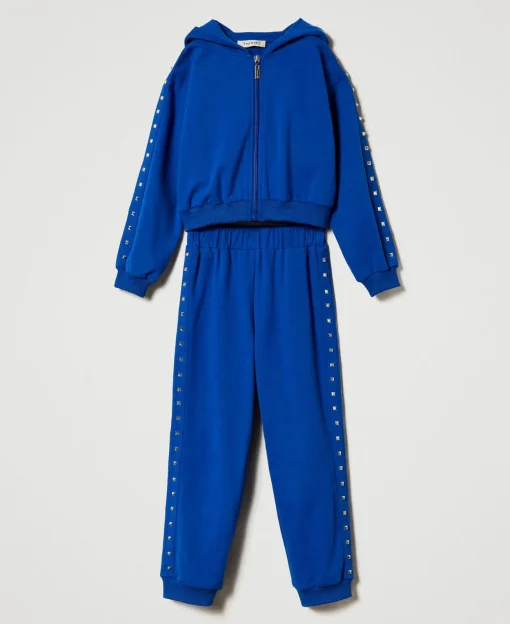 Kapuzensweatjacke Und Joggers