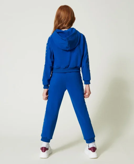 Kapuzensweatjacke Und Joggers