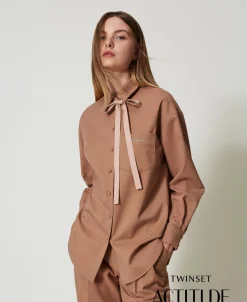 Kariertes Hemd Mit Lurex