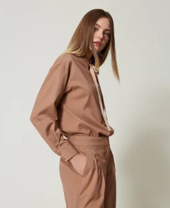 Kariertes Hemd Mit Lurex