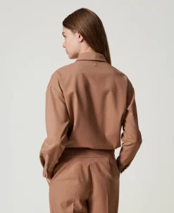 Kariertes Hemd Mit Lurex