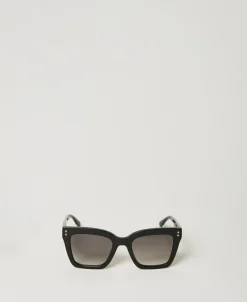 Karree-Sonnenbrille Mit Nieten