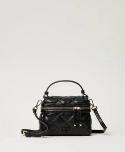 Kleine Top-Handle-Bag „Cécile“ Mit Steppmotiv