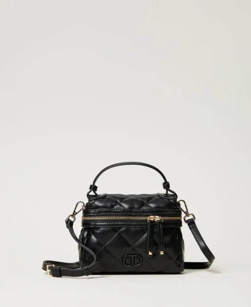 Kleine Top-Handle-Bag „Cécile“ Mit Steppmotiv