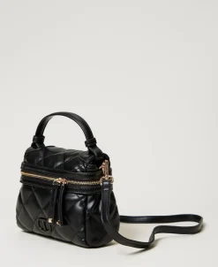 Kleine Top-Handle-Bag „Cécile“ Mit Steppmotiv