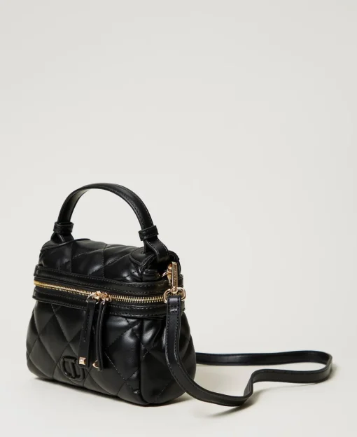 Kleine Top-Handle-Bag „Cécile“ Mit Steppmotiv