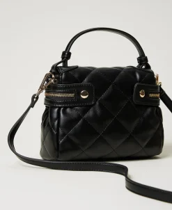 Kleine Top-Handle-Bag „Cécile“ Mit Steppmotiv