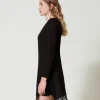 Kurzes Kleid Mit Spitze