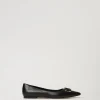 Lederballerina Mit Oval T