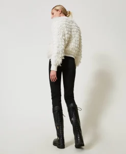Lederstiefel Mit Schnürung