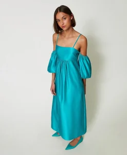 Maxikleid Aus Duchesse