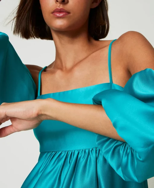 Maxikleid Aus Duchesse