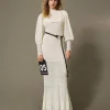 Maxikleid „Lara“ Aus Spitzenstrick