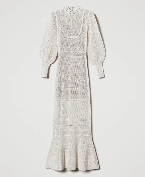 Maxikleid „Lara“ Aus Spitzenstrick