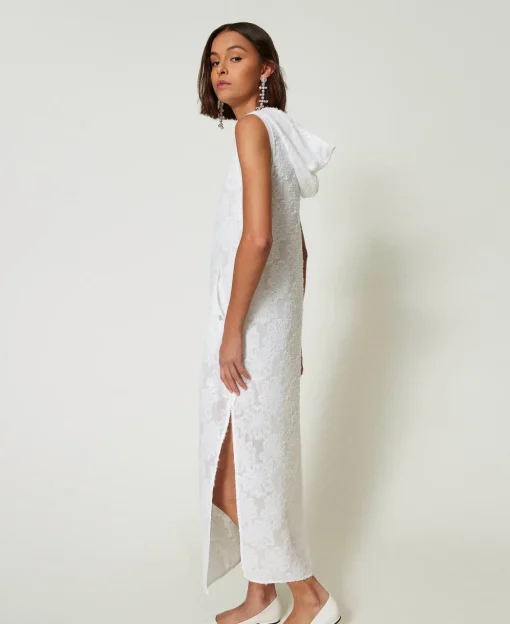 Maxikleid Mit Allover-Pailletten