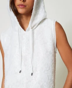 Maxikleid Mit Allover-Pailletten