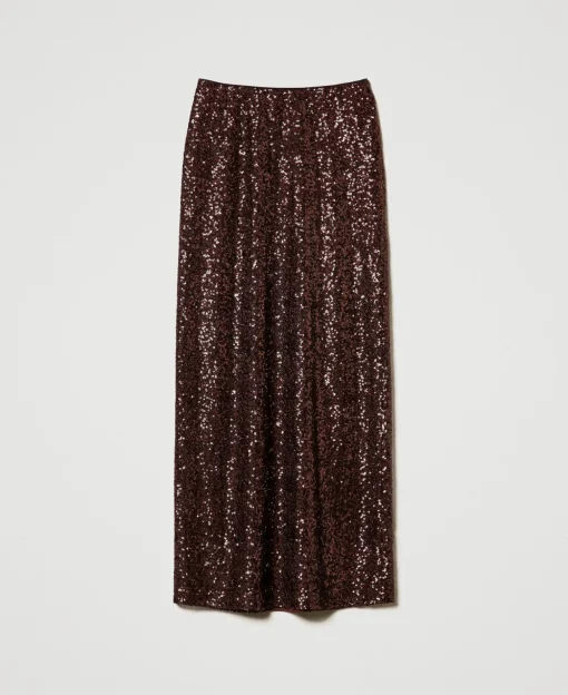 Maxi-Paillettenrock