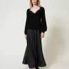Maxi-Slipdress Mit Pullover