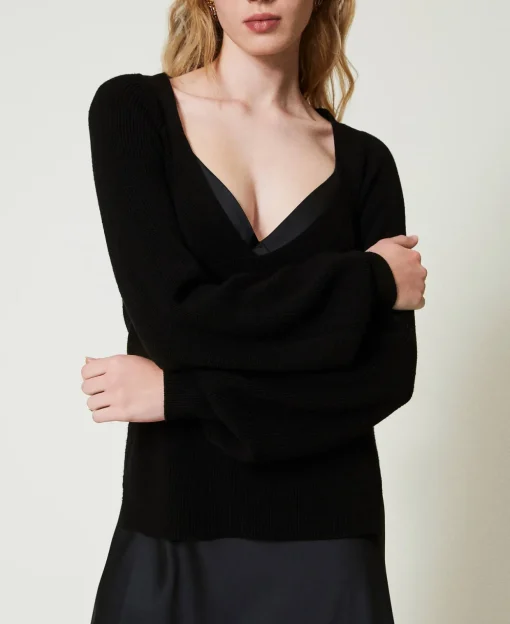 Maxi-Slipdress Mit Pullover
