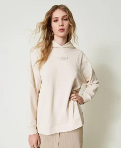 Maxisweatshirt Mit Logo